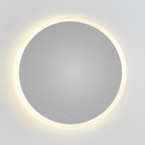 مراية تاتش راونديد إضاءة أصفر 60 سم