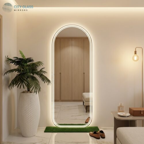 مراية طولية LED تاتش "Arch" فرنسي (180×70)