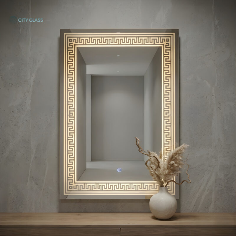 مراية مستطيلة LED تاتش "فرزاتشي" (60×80)