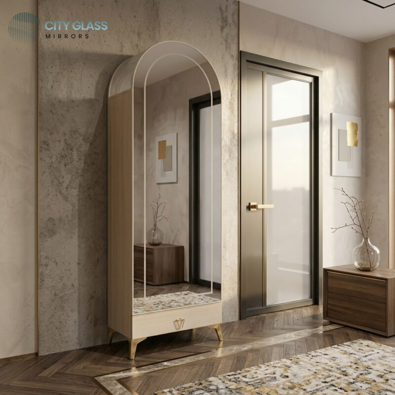 جزامة بمراية طولية LED تاتش (180×70)