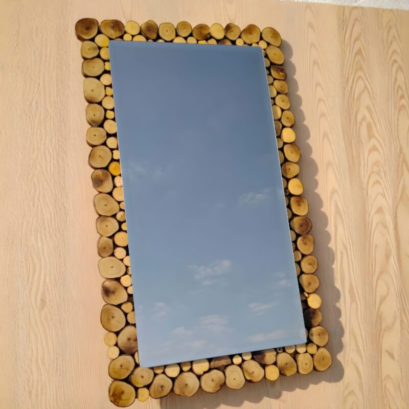 مراية ديكور هاند ميد بفريم مميز – مقاس 80×60